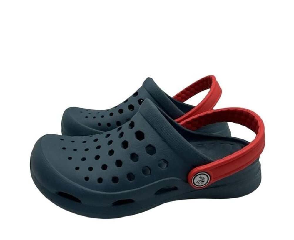 Joybees Kids Dylan Clogs Navy Red J2